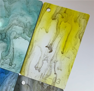 Vzorované akrylové panely